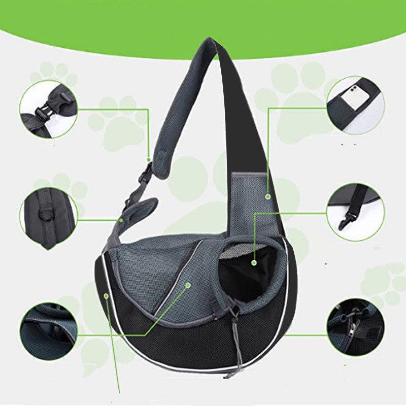 Carrying Pets Bag Women Outdoor Portable Crossbody Bag For Dogs Cats Pet Products.