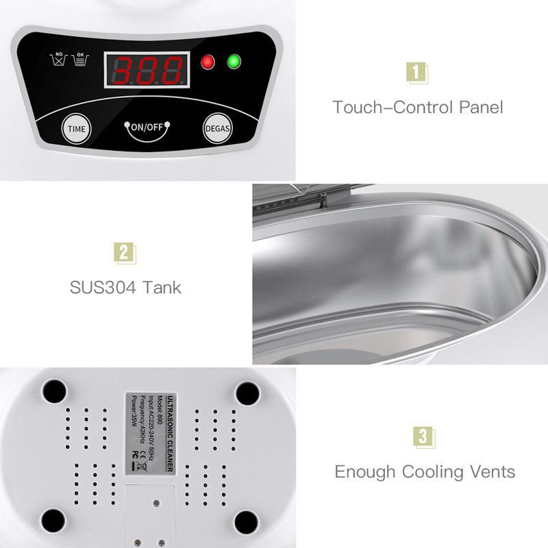 Ultrasonic cleaning machine for home.