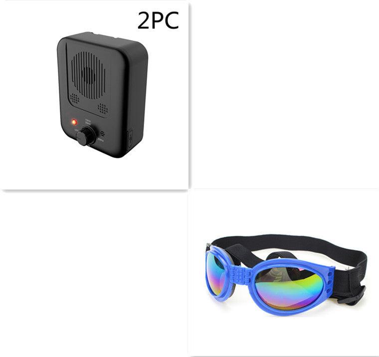 Pets Dog Anti Barking Device Pet Dog Ultrasonic Anti Barking Collars Repeller Outdoor Dogs Stop No Bark Control Training Device Supplies.