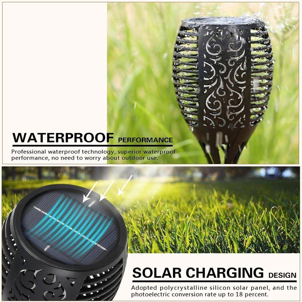 LED Waterproof  Solar Torch Light Lamp Outdoor Landscape Decoration Garden Lawn Light.
