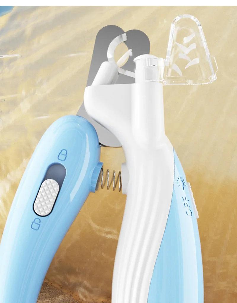 Pet Nail Clippers Dog Nail Clippers Cat Nail Clippers LED Electric Nail Grinder Pet Supplies LED Light Pet Nail Clippers.