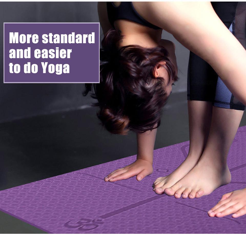 Non Slip TPE Yoga Mat.