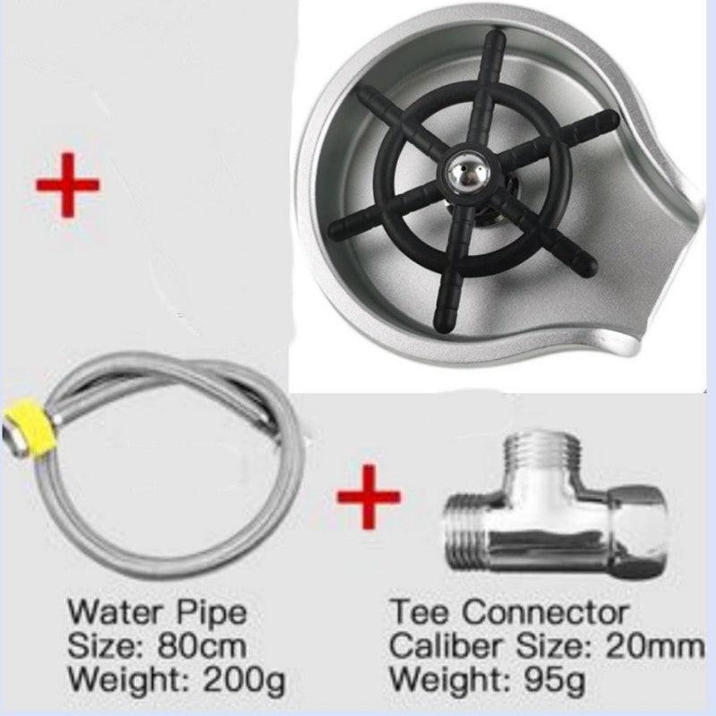 Stainless Steel Cup Washer With Embedded Automatic High-pressure Push Cup Washer.