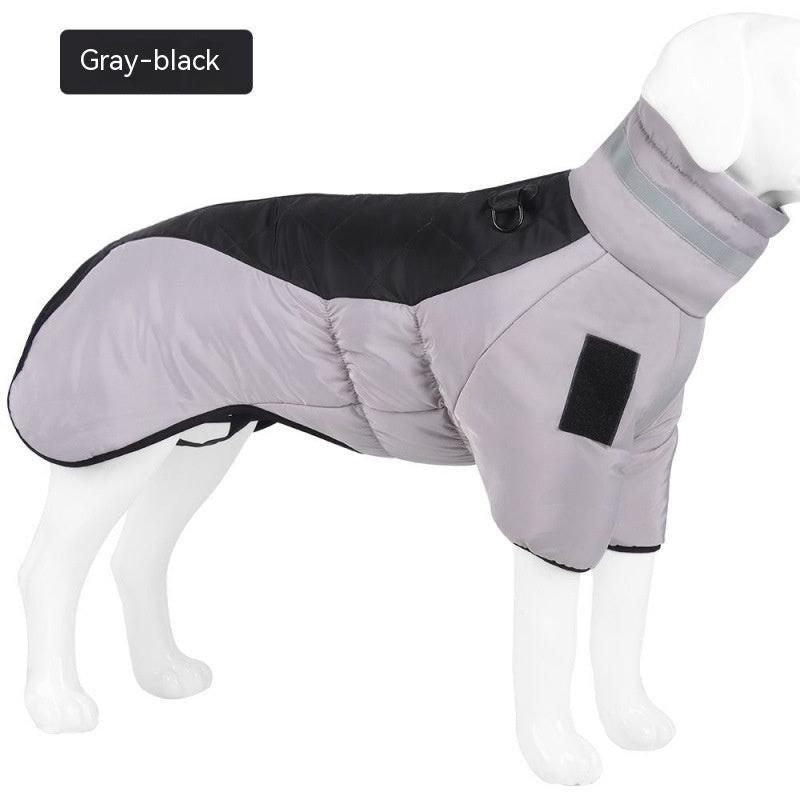 New Winter Dog Coat Waterproof Pet Clothes For Medum Large Dogs Warm Thicken Dog Vest Custome Labrador Jacket.