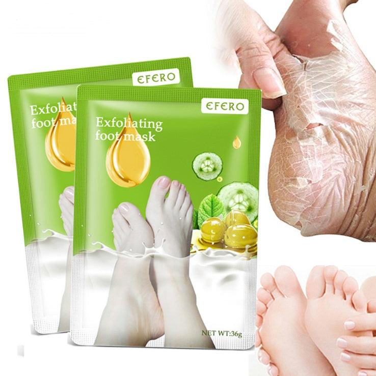 Exfoliating Foot Mask Foot SPA Pedicure Socks Removing Dead Skin Whitening Heels Feet Peeling Anti Cracked Foot Skin Care.
