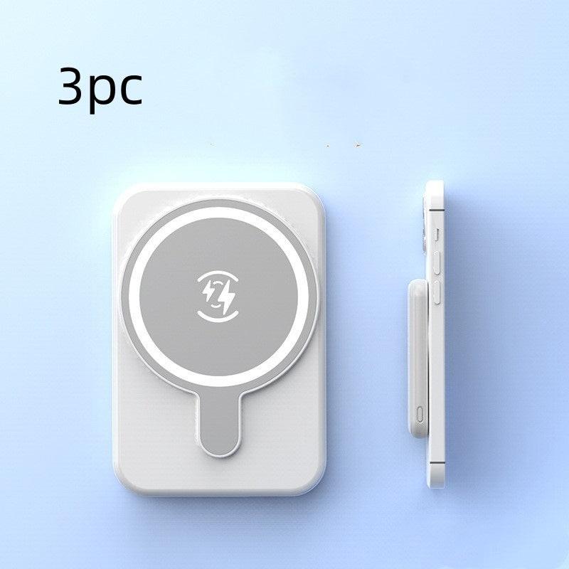 Mini Fast Charging Magnetic Wireless Power Bank 5000 MAh Portable.