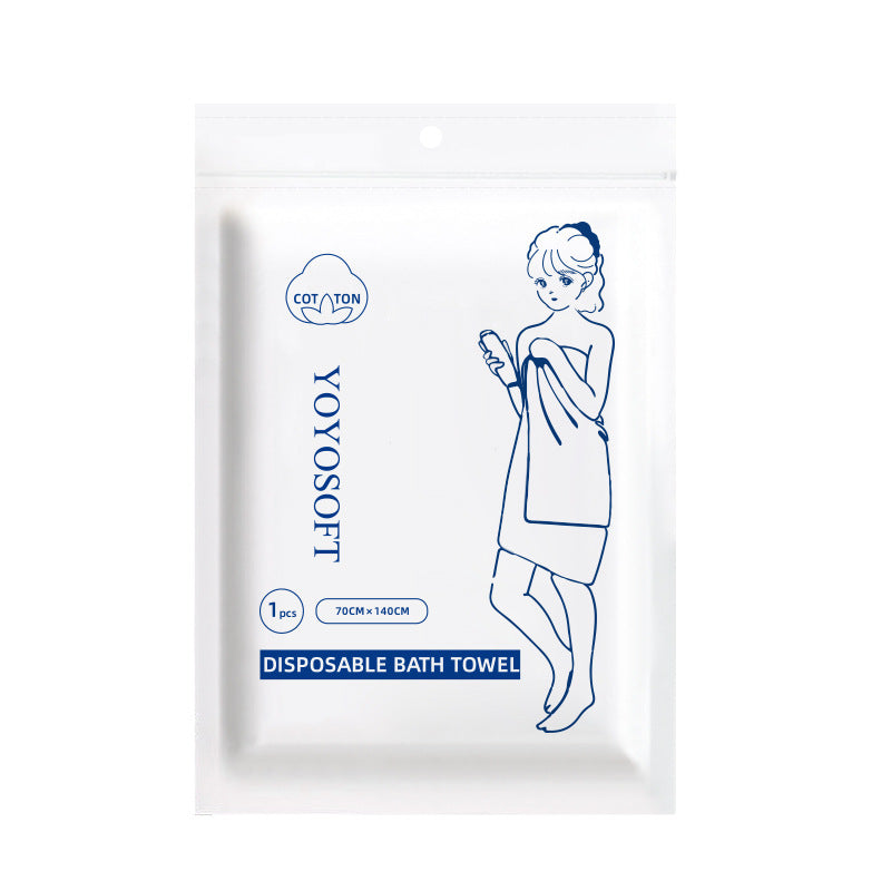Travel Business Trip Thickened Disposable Bath Towel Hotel Supplies