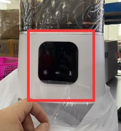 Pet Automatic Feeder Large Capacity Smart Voice Recorder APP Control Timer Feeding Cat Dog Food Dispenser With WiFi Pet Bo.