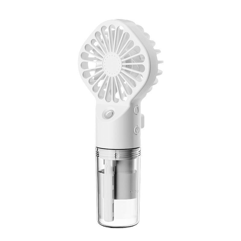 Strong Power Spray Humidification Small Mist Fan Humidification Usb Charging Portable Fan Icy And Refreshing Fan Water Supplement.