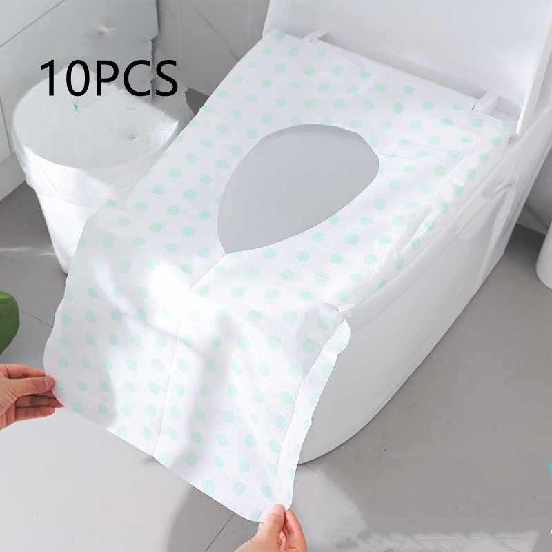 Lengthened Disposable Toilet Mat Household Travel Supplies.