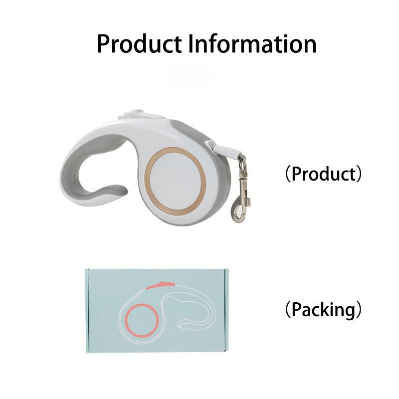 Automatic Explore Retractable Dog Leash Pet Traction Rope 5M Dog Retractable Traction Rope Dog Leash Cat Puppy Harness Belt Automatic Flexible Small Medium Dogs Pet Products.
