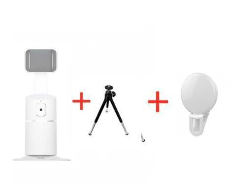 Smart Face Recognition Tracking PTZ Mobile Phone Stand Anchor Live Broadcast Stand.