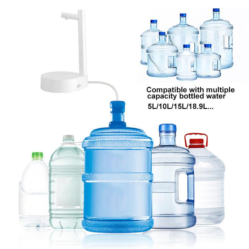 Desk Dispenser Electric Water Gallon Automatic Water Bottle Dispenser Rechargeable Water Dispenser.