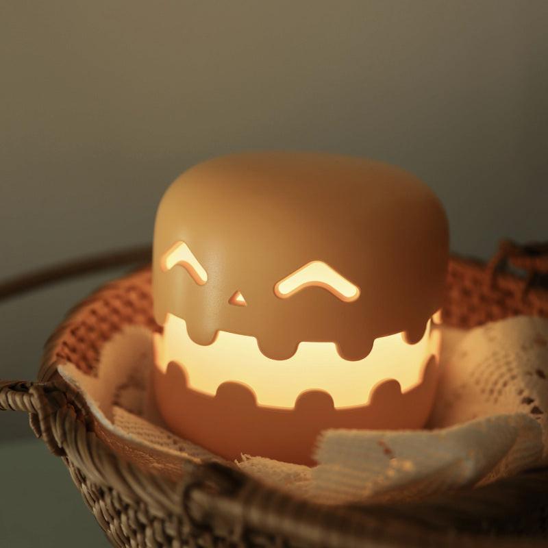 Pumpkin Lamp Bedside Halloween Funny Decoration Ambience Light For Bedrooms Living Room Decoration Kids Birthday Gift Halloween Decorations.
