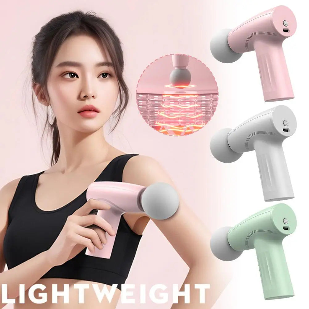 Mini Portable Fascial Massage Gun.