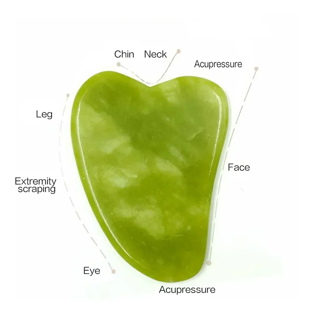 Natural Jade Roller Face Gua Sha Natural Stone Body Neck Massager Acupoint Eye Care Spa Massage Tools Massage Visage Lifting