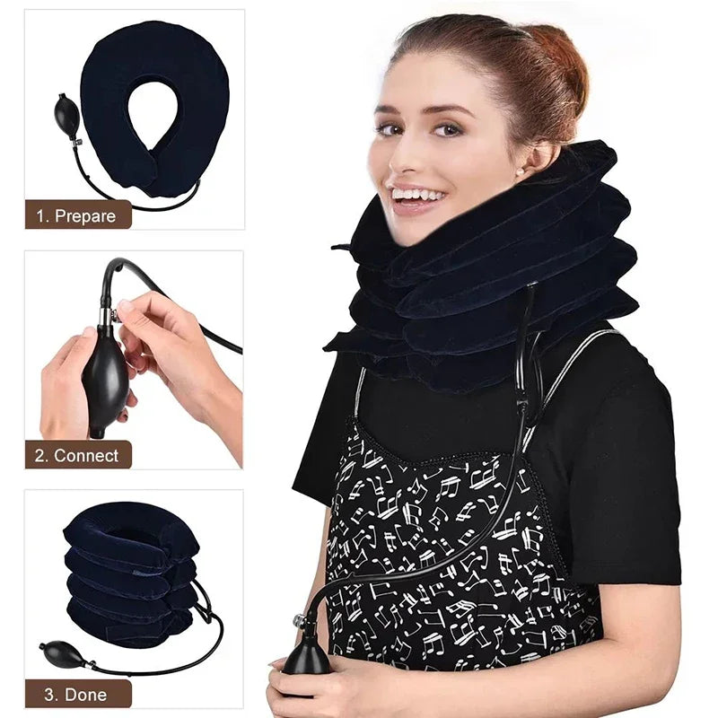 Inflatable Neck Stretcher.
