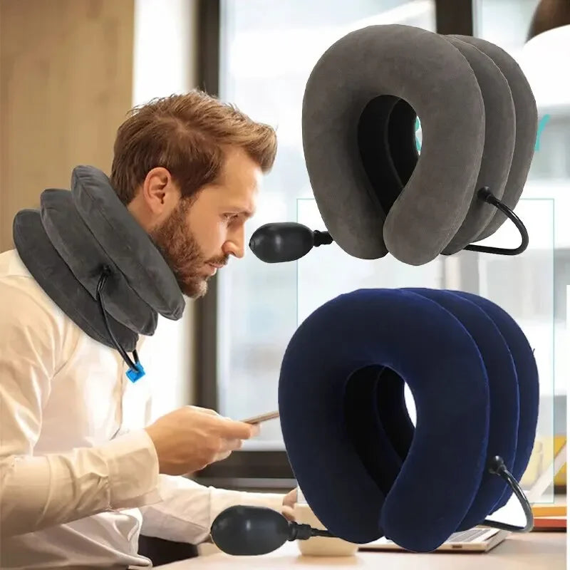 Inflatable Neck Support Cushion.