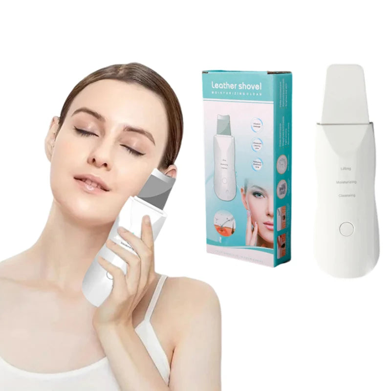 Ultrasonic Skin Scraper Pore Cleaning Facial Deep Cleaning Machine Suitable for Female and Male Beauty Instruments