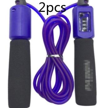 Rope skipping fitness rope.