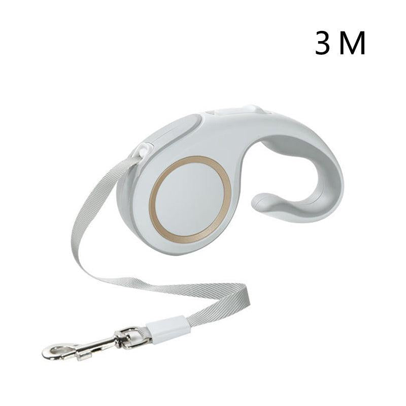 Automatic Explore Retractable Dog Leash Pet Traction Rope 5M Dog Retractable Traction Rope Dog Leash Cat Puppy Harness Belt Automatic Flexible Small Medium Dogs Pet Products.