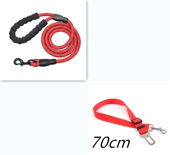 Reflective Dog Leash Nylon Pet Dog Leash Rope For Small Medium Large Dogs Walking Training Pet Suppiles.