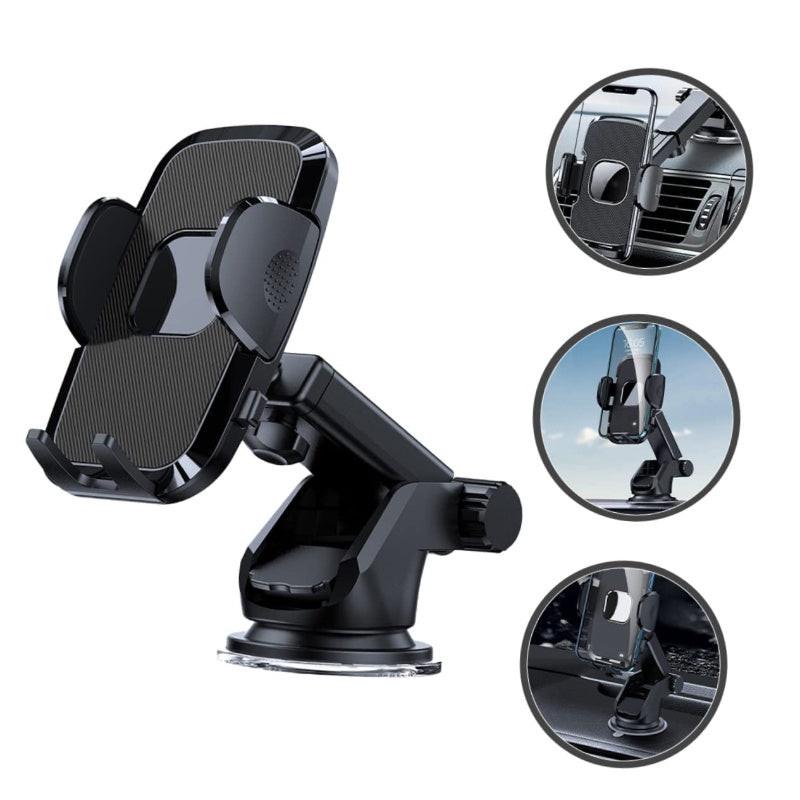 Multifunctional Car Phone Holder Windshield Gravity Sucker Mobile Phones Stand For IOS And Android Support Cellphone.