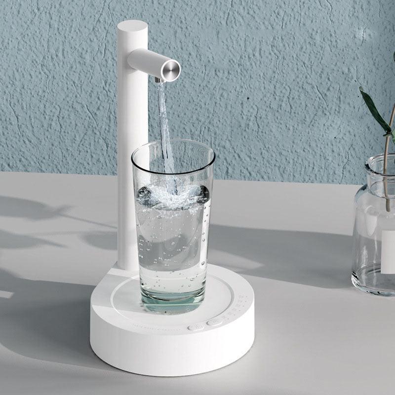 Desk Dispenser Electric Water Gallon Automatic Water Bottle Dispenser Rechargeable Water Dispenser.