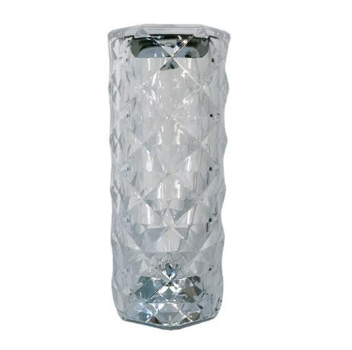 Creative Crystal Diamond Table Lamp Rechargeable Acrylic Bedroom Bedside.