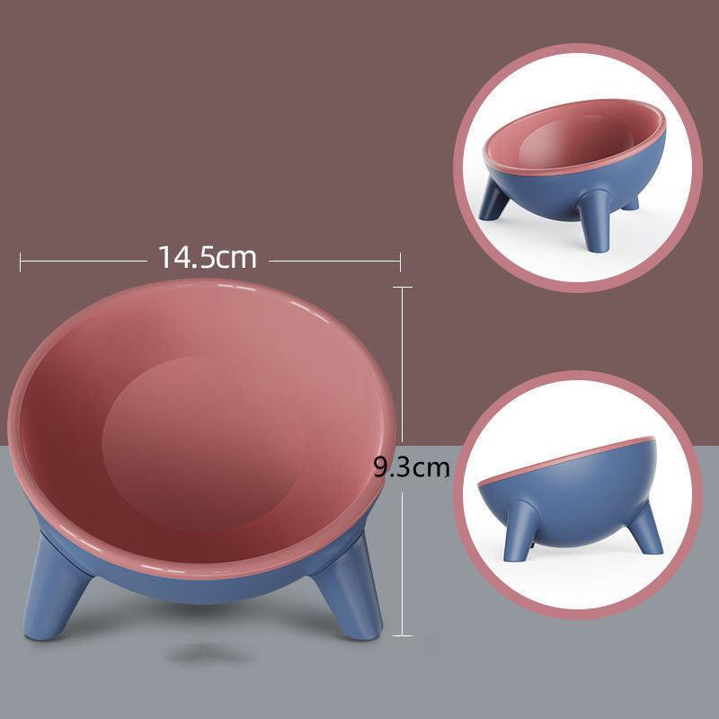 Cat Dog Bowl With Stand Pet Feeding Food Bowls Dogs Bunny Rabbit Nordic Color Feeder Product Supplies Pet Accessories.