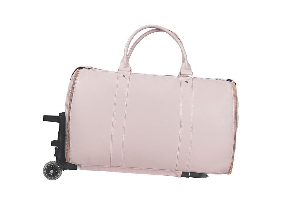 Large Capacity Trolley Travel Bag, Portable Folding Fitness Bag.