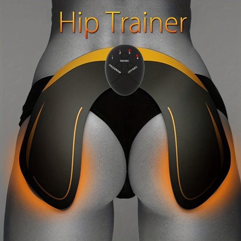 Hip Trainer, Buttock Lift Massage Device Smart Fitness Exercise Gear Home Office, Portable U-Shape Butt Lifting Workout Equipment Gifts For Women.