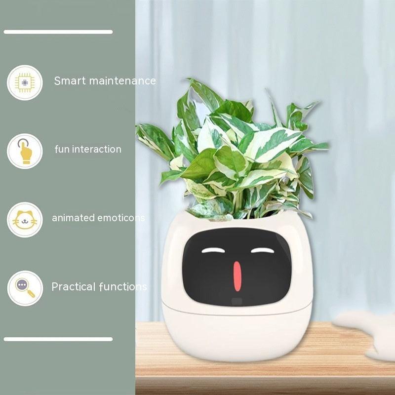 Smart Planter Endless Fun Over 49 Rich Expressions 7 Smart Sensors And AI Chips Make Raising Plants Easy And Fun.
