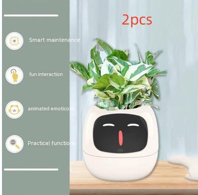 Smart Planter Endless Fun Over 49 Rich Expressions 7 Smart Sensors And AI Chips Make Raising Plants Easy And Fun.