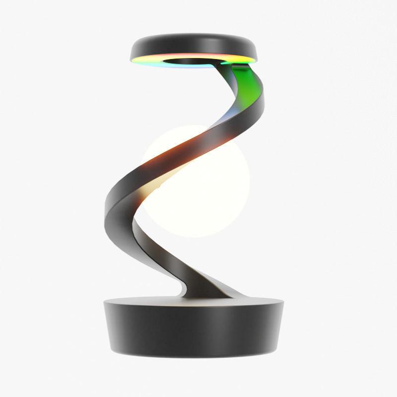 Rotating Moon Desk Lamp With Phone Wireless Charging Sensor Control Table Lamps Decorative Desktop Lamp Small Night Lamp Home Decor.