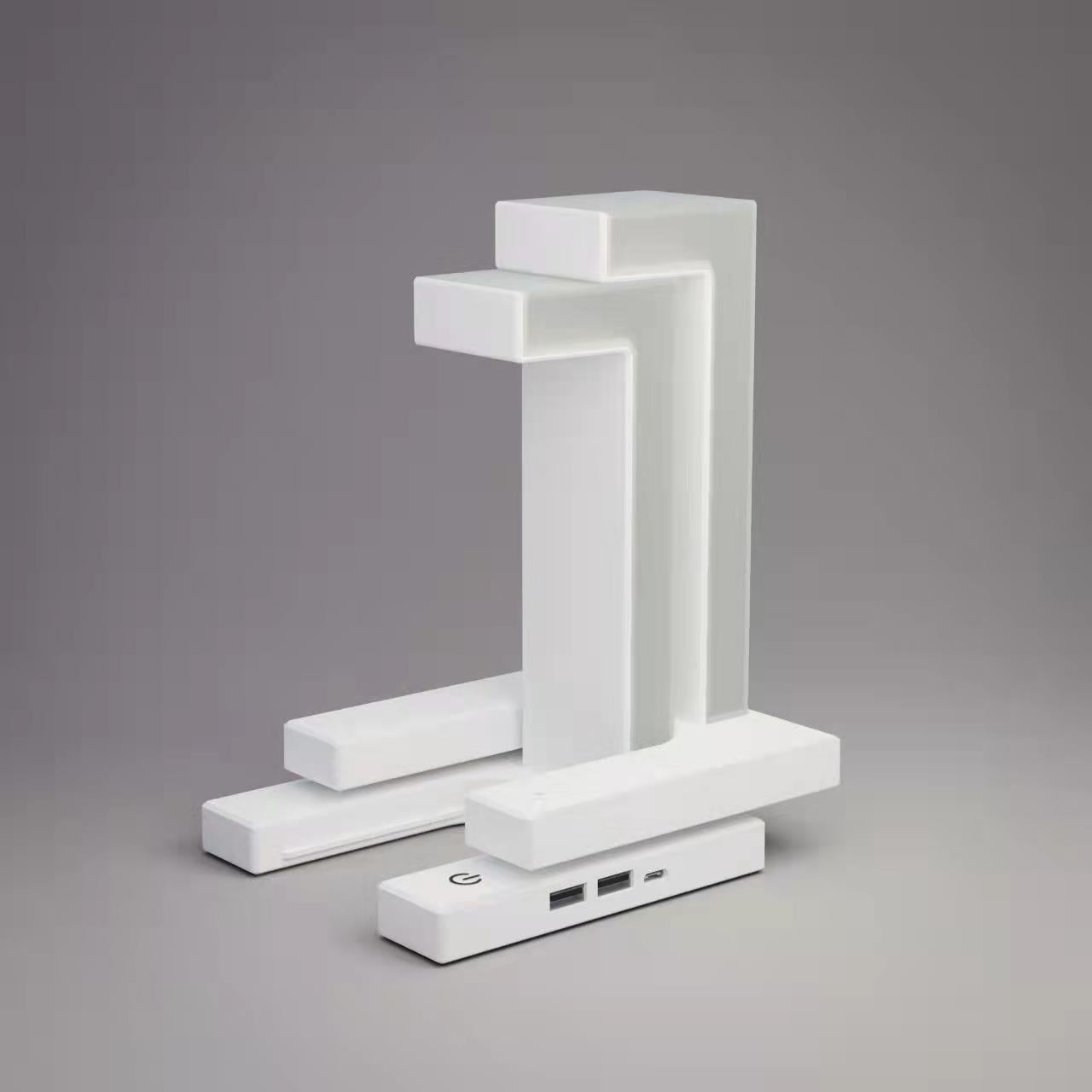Creative Smartphone Wireless Charging Suspension Table Lamp Balance Lamp Floating For Home Bedroom.