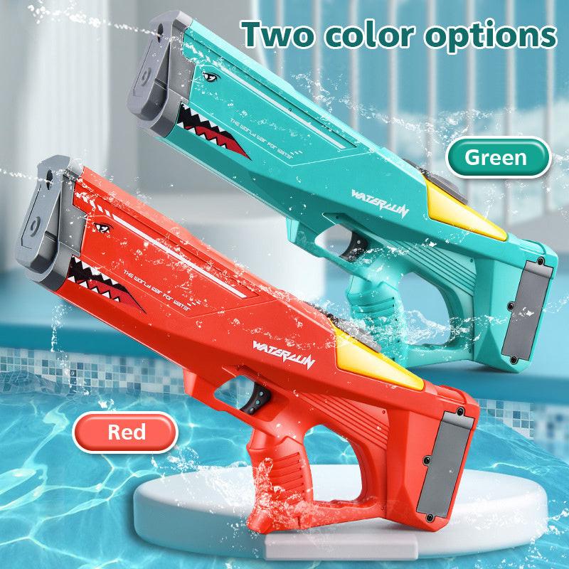 Automatic Electric Water Gun Toys Shark High Pressure Outdoor Summer Beach Toy Kids Water Fight Pool Party Water Toy.