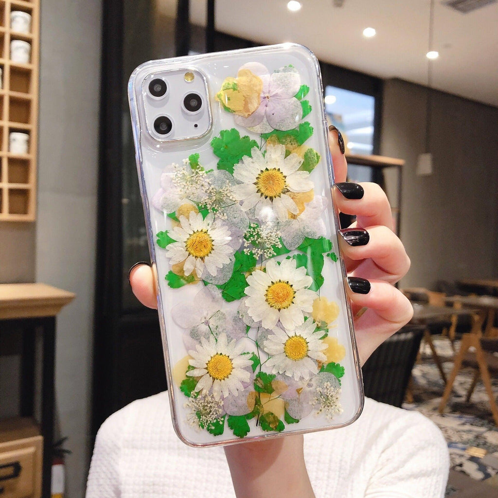Preserved Flower Epoxy Phone Cases.