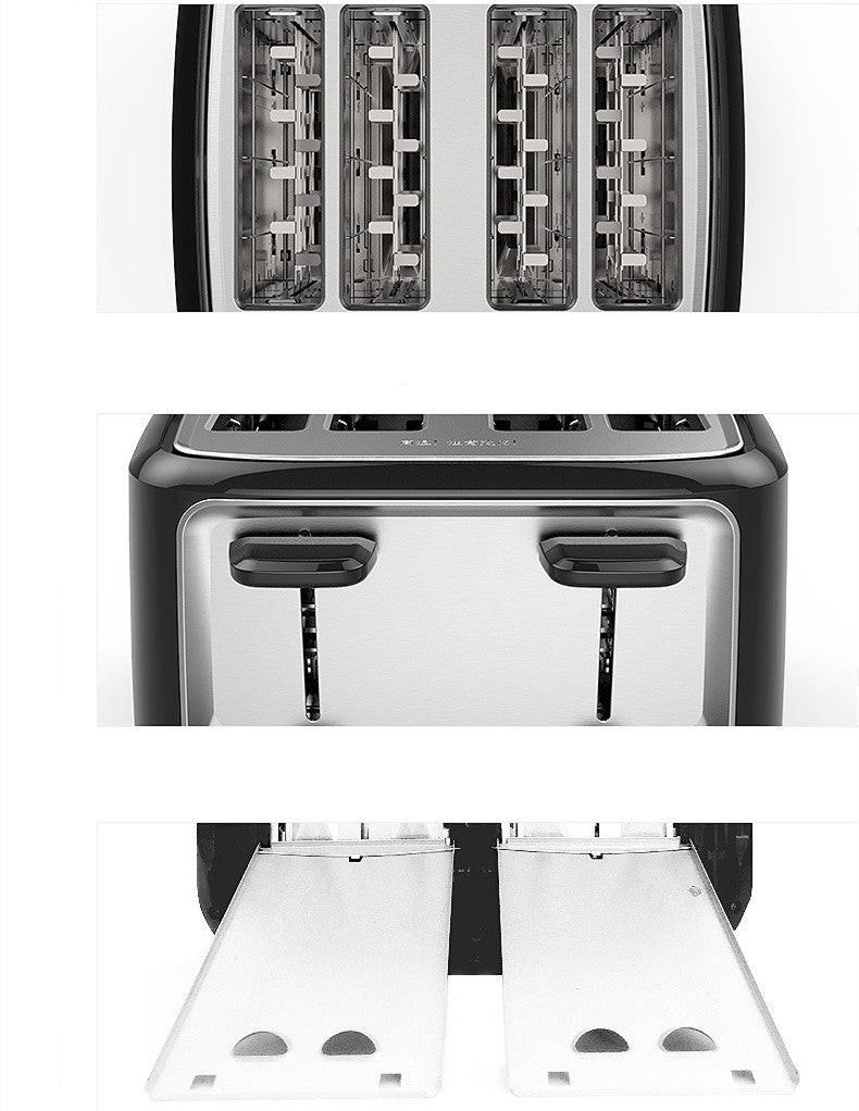 Home Automatic Multifunctional Toaster Four Slot Export.