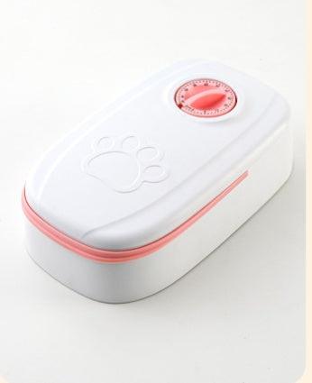 Automatic Pet Feeder Smart Food Dispenser For Cats Dogs Timer Stainless Steel Bowl Auto Dog Cat Pet Feeding Pets Supplies.