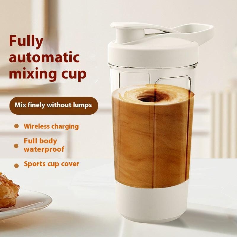 400ML 14oz Electric Protein Powder Mixing Cup Automatic Shaker Mixer Shake Bottle Milk Coffee Blender Kettle Fro Gym 1200mAh.