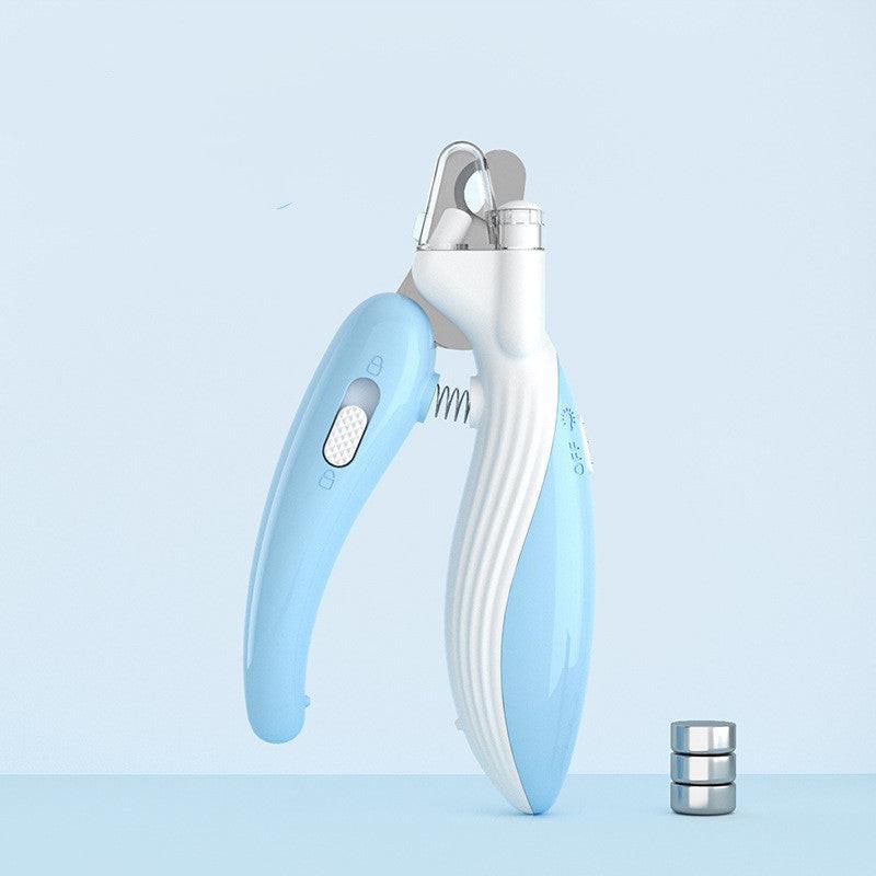Pet Nail Clippers Dog Nail Clippers Cat Nail Clippers LED Electric Nail Grinder Pet Supplies LED Light Pet Nail Clippers.
