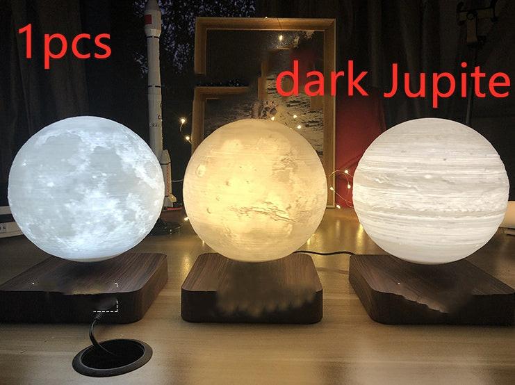 Magnetic Levitation Table Lamp Moon Light 3D Printing Planet Night Light.