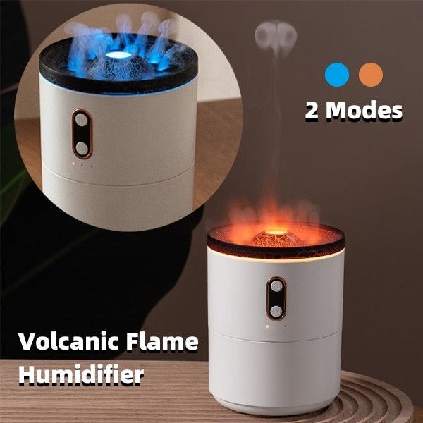 Volcanic Flame Aroma Essential Oil Diffuser USB Portable Jellyfish Air Humidifier Night Light Lamp Fragrance Humidifier.