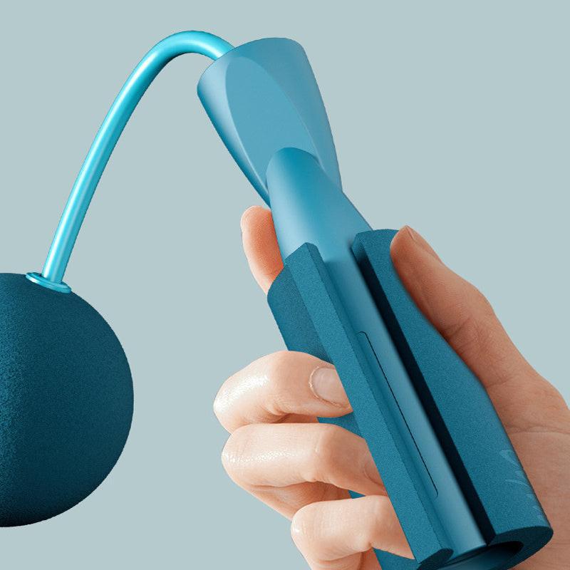 Training Jump Rope Set Fitness Jump Ropes And Silicone Handles For Women Men Kids With Speed Cordless Ball Adjustable Anti-Tangle PVC Wire Rope For Fitness Crossfit Indoor Outdoor Workout.