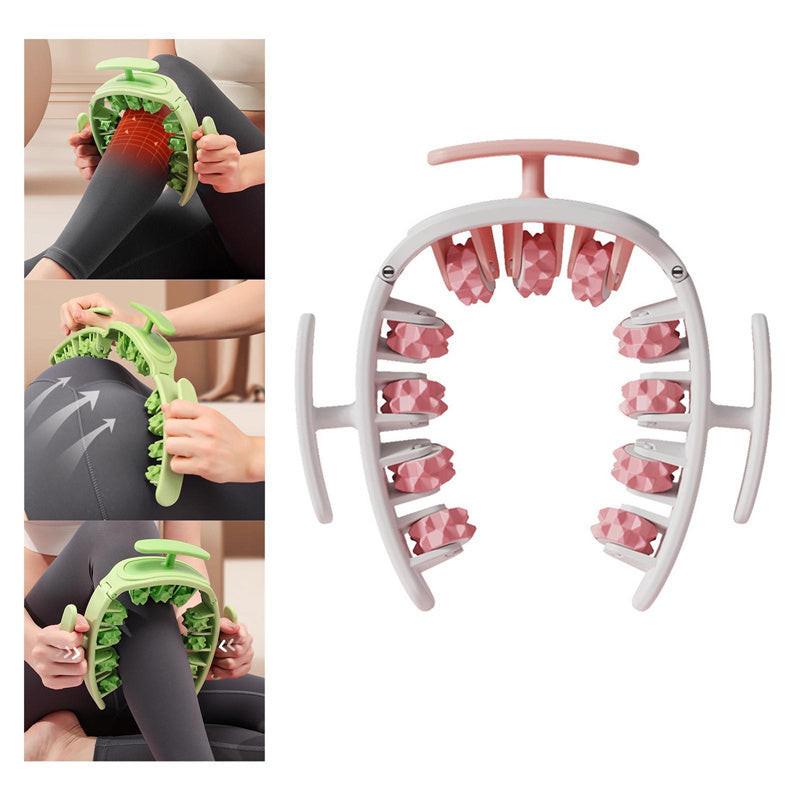 Multifunctional Manual Round Massager Roller.