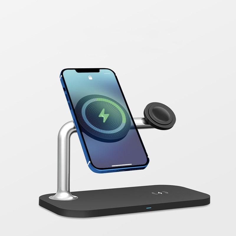 Magnetic 3-in-1 Wireless Charger.
