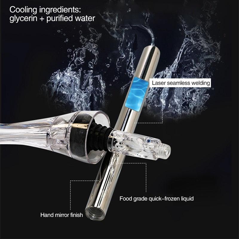 Wine Bottle Cooler Stick Stainless Steel Wine Chilling Rod Leakproof Wine Chiller Beer Beverage Frozening Stick Bar Tools.