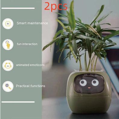 Smart Planter Endless Fun Over 49 Rich Expressions 7 Smart Sensors And AI Chips Make Raising Plants Easy And Fun.