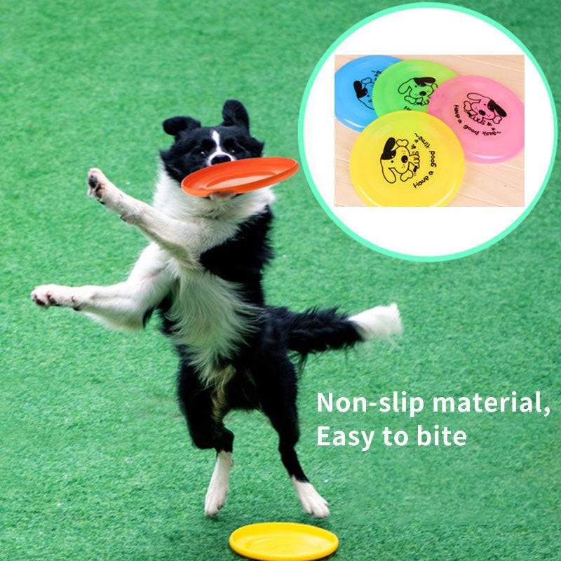 Silicone Flying Saucer Funny Pets Dog Cat Toy Dog Game Flying Discs Resistant Chew Puppy Training Interactive Pet Supplies.